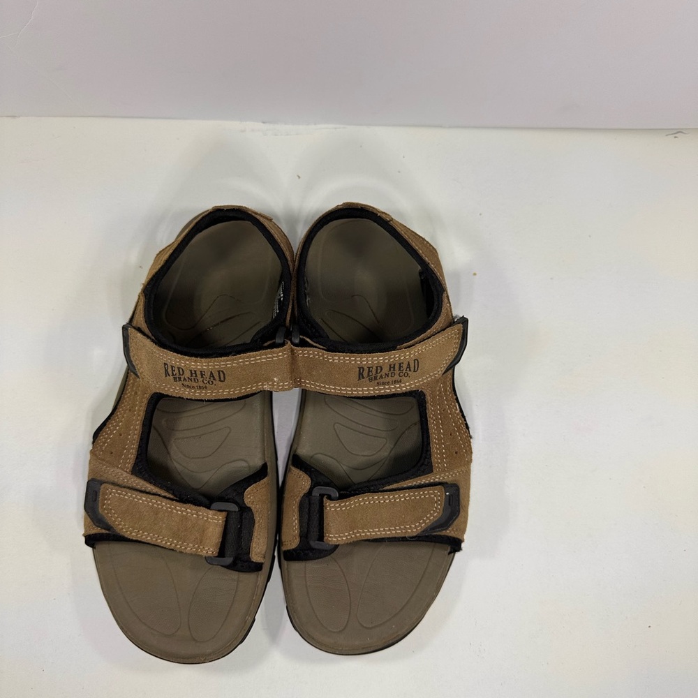 RedHead Tan and Black Sandals